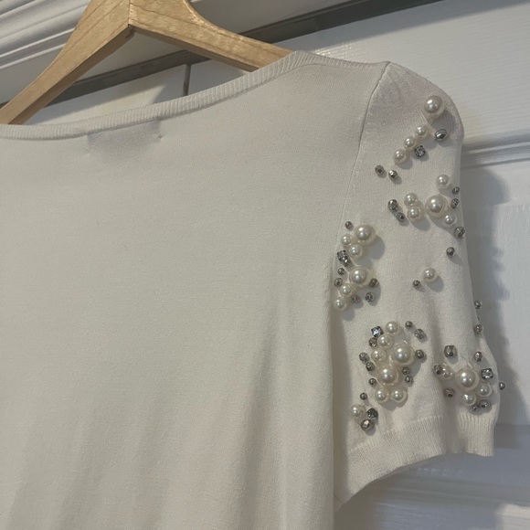 ECCOCI Vintage Pearl Top - Picture 6 of 8